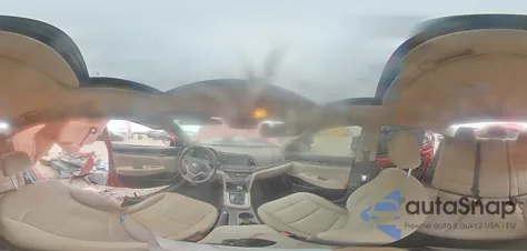 2017 Hyundai Elantra Se z USA, uszkodzony, nr VIN 5NPD84LF5HH133353